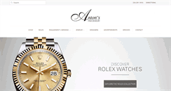 Desktop Screenshot of antonsfinejewelry.com